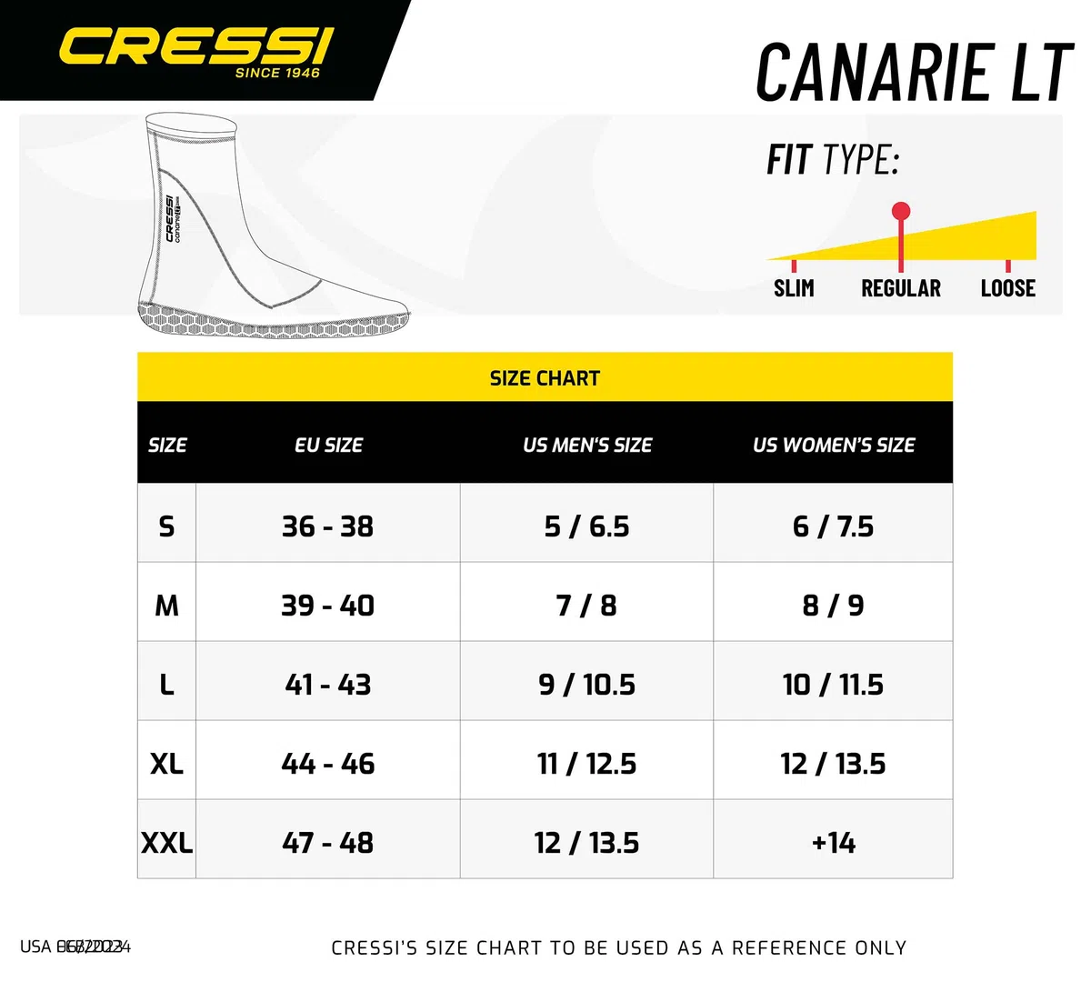 Cressi Canarie LT 2 mm, Nero/Nero, 2XL