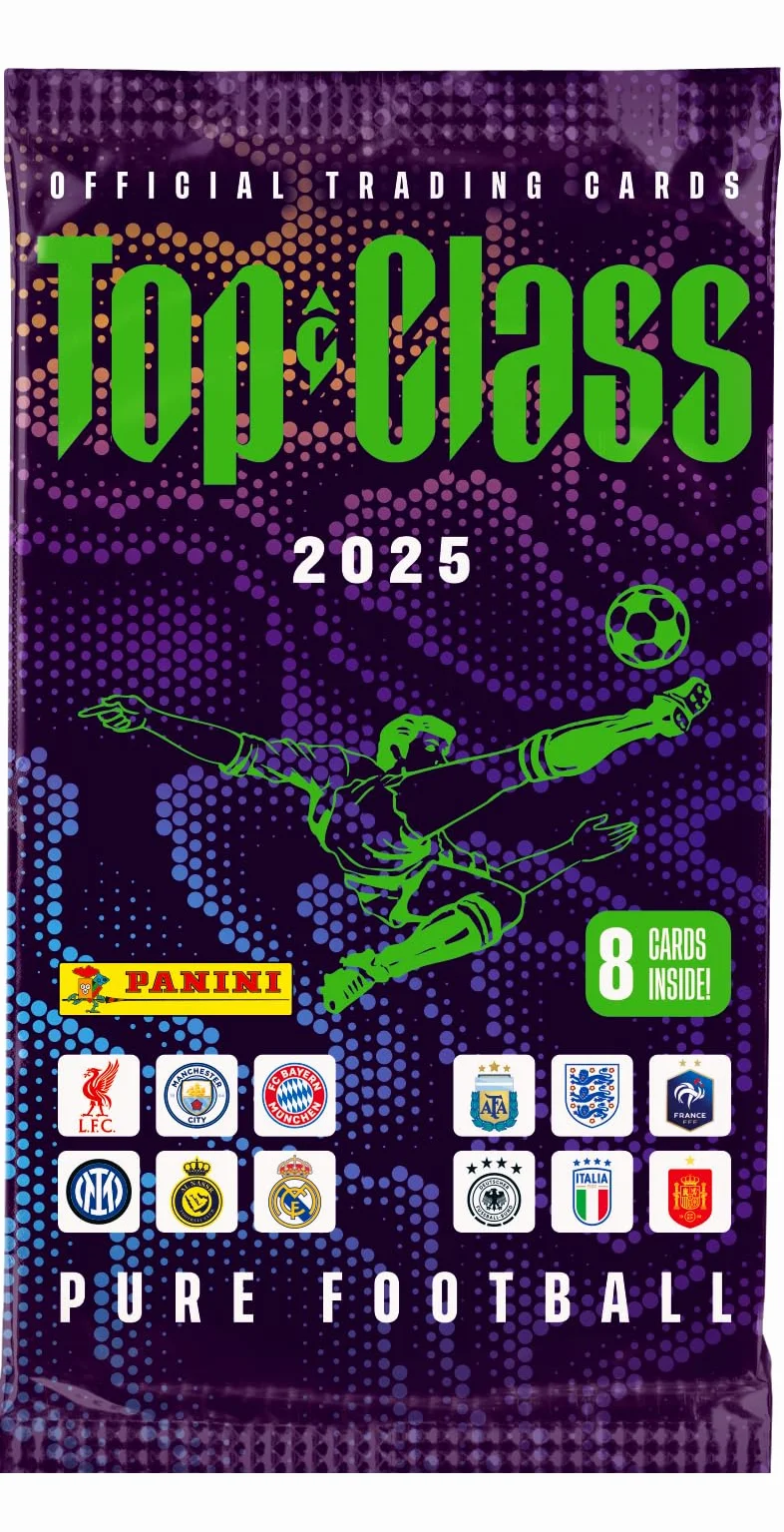 PANINI FIFA Top Class 2025 Trading Cards - Confezione da 24 buste