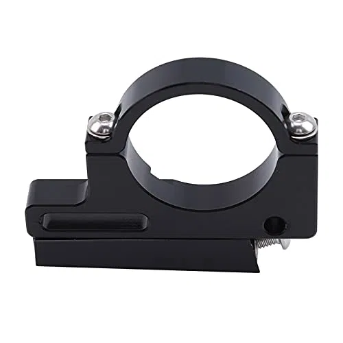 Morsetto reggisella bici Morsetto reggisella bici, Morsetto reggisella, Morsetto reggisella bici Telaio di conversione Morsetto fisso Tubo for bicicletta Sedile in alluminio Clip freno(Black)