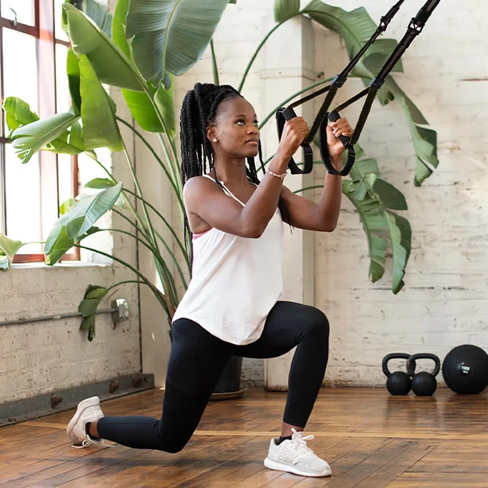 Trx Fitness Professionale, Cinghie Multifunzione Regolabili, Cavi per Allenamento in Sospensione, Sling Trainer, Trx Fitness da Casa per Calisthenics, Crossfit, Flessioni e Suspension Training