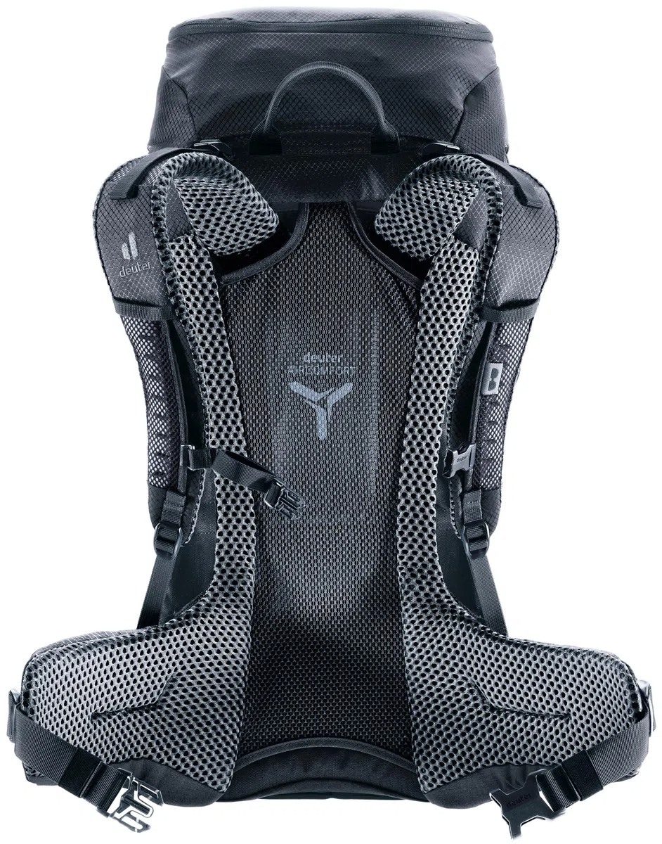 deuter Futura 26 Zaino da trekking con schienale in rete e copertura antipioggia