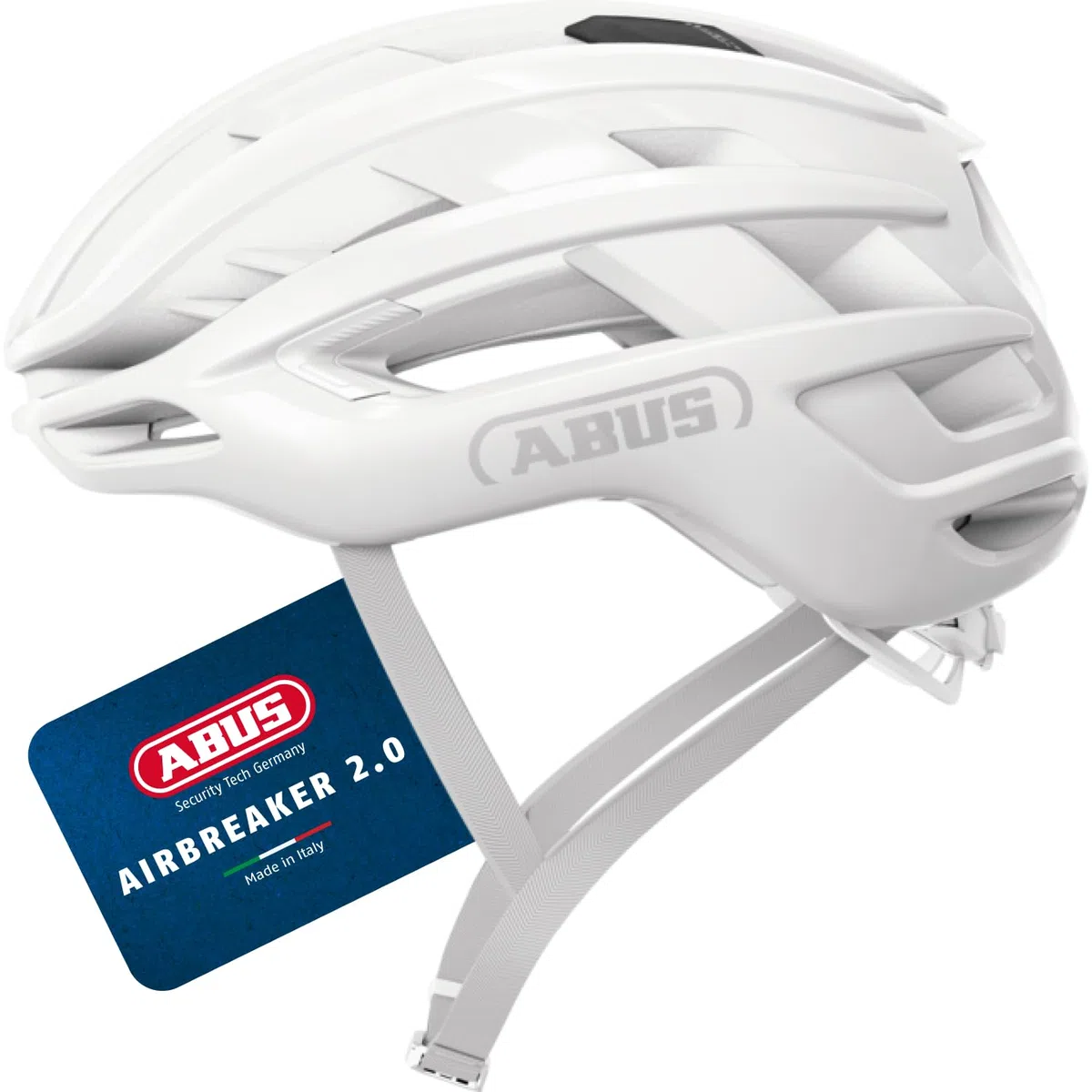 Casco da ciclismo ABUS AirBreaker 2.0 - Leggero con focus su ventilazione, aerodinamica, sicurezza e comfort per ciclismo professionale - per donne e uomini