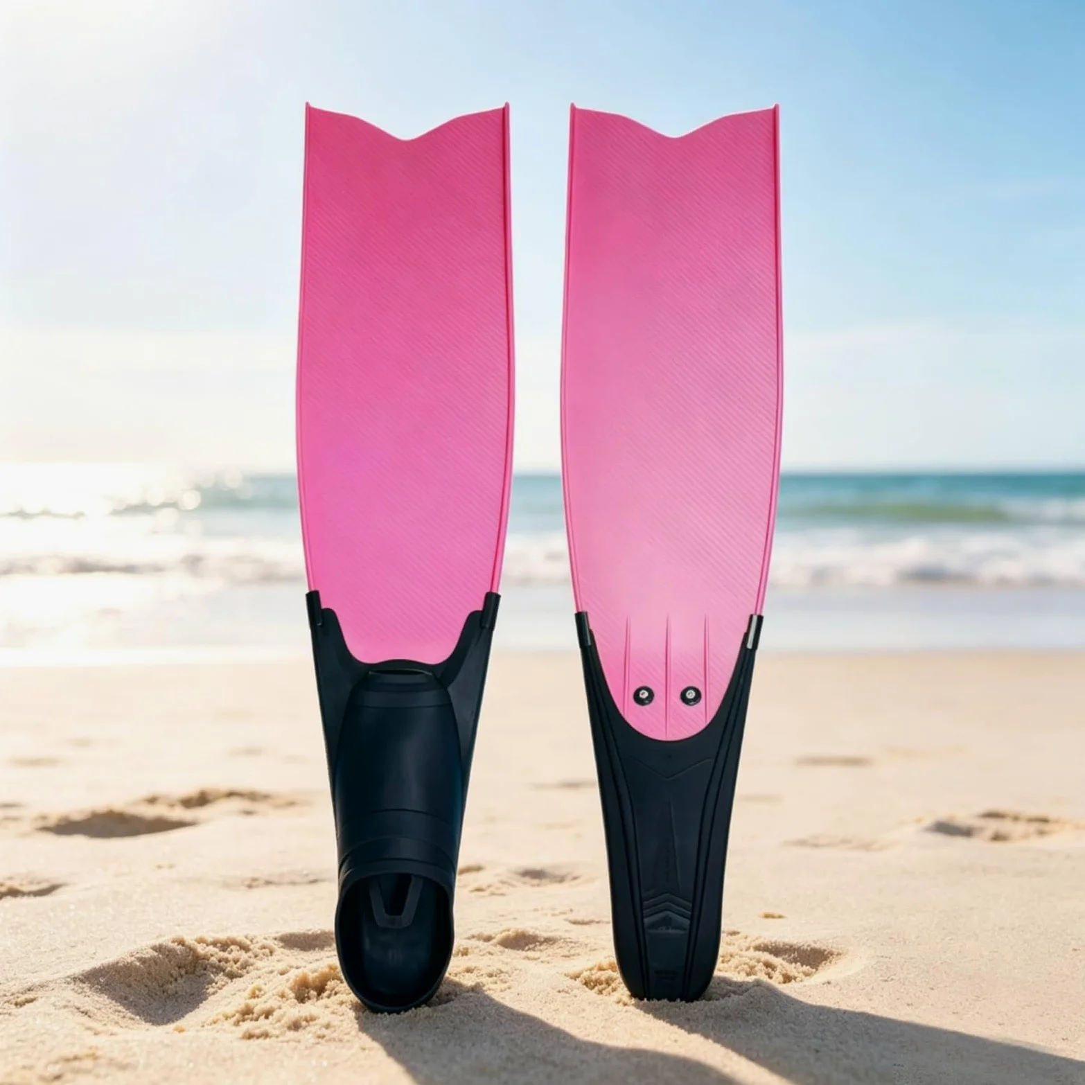 predolo Pinna Lunghe con Chiusa Reattive Pinna Lunghe Buon Ritorno di Spinta Attrezzatura per Apneisti, Nuotatori, Snorkeling, Piscina