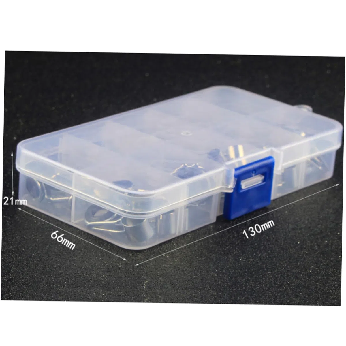 INOOMP Set di Kit di Riparazione per Punte per Asta 72 Pezzi Guide per Canne Pesca Kit di Riparazione per Canne Pesca