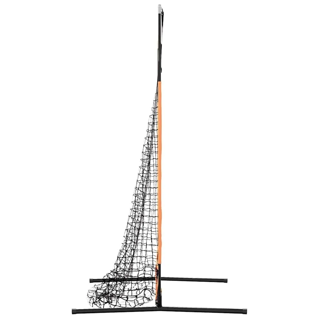 Rete per esercizi di baseball, 180 x 89,5 x 152,5 cm, in poliestere, pieghevole, portatile, arancione, per allenamento all'aperto, per club, sport scolastici, tempo libero