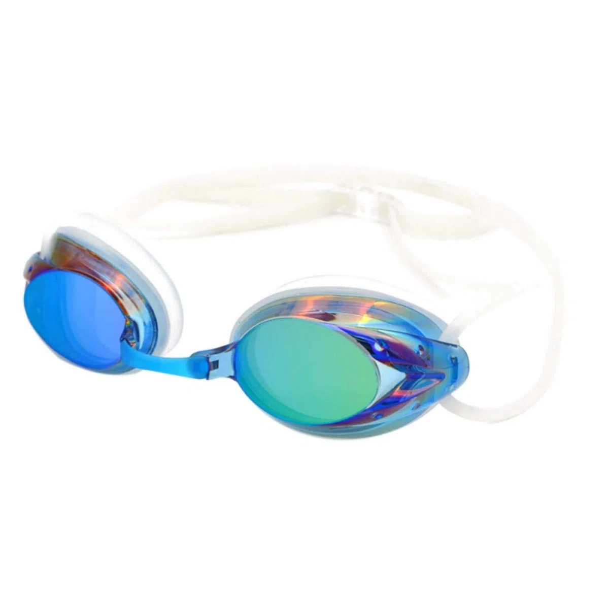 Occhiali da bagno, Occhiali da nuoto for uomo e donna, professionali, antiappannamento, protezione UV, occhiali in silicone impermeabili