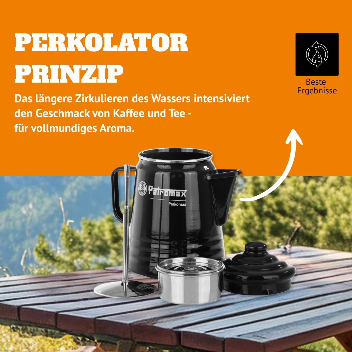 Petromax, Caffettiera Smaltata