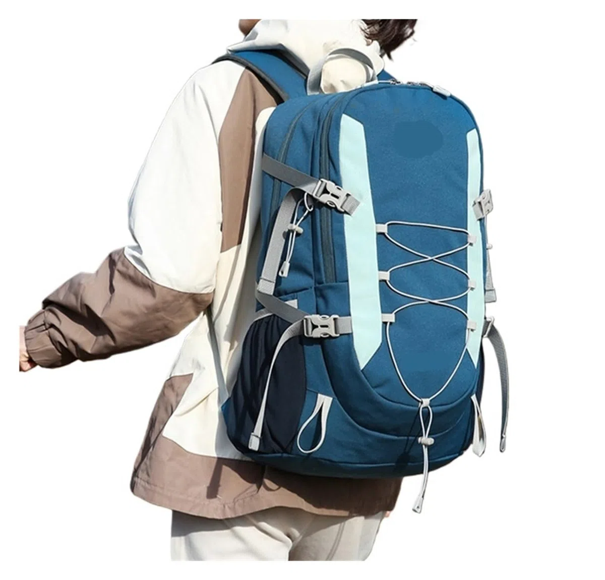 Zaino da escursionismo campeggio pieghevole leggero(Green)