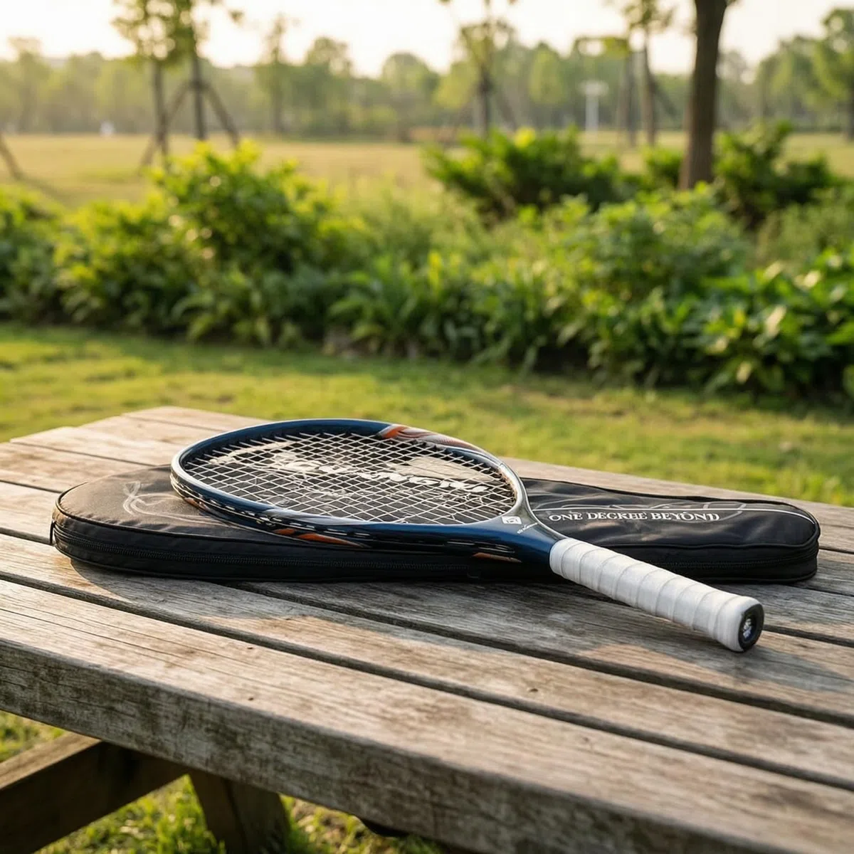 Racchetta con Custodia Leggera Racchetta da Tennis Leggero Attrezzatura per Adulti, Partite Amatoriali