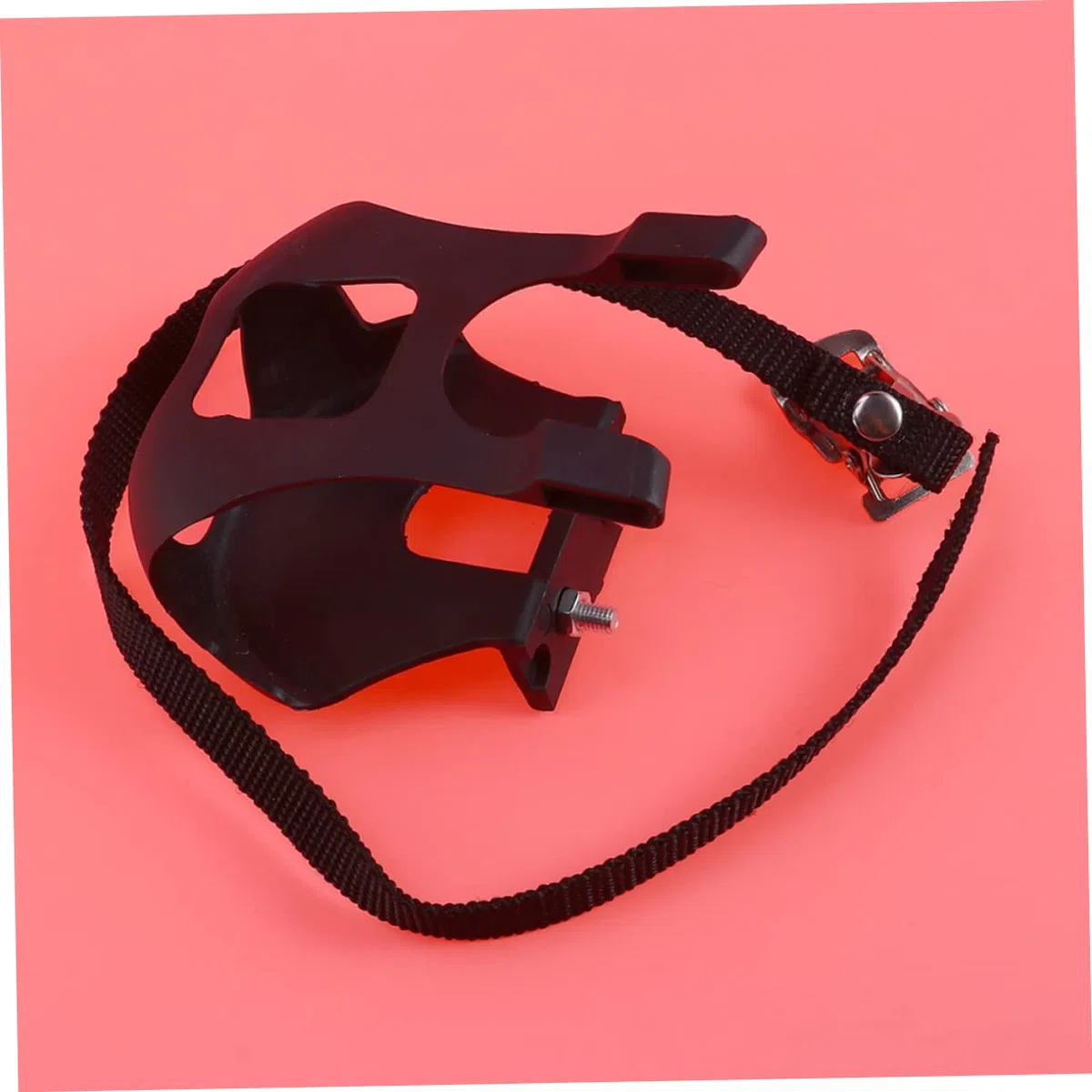 BESPORTBLE 8pezzi Tacchette Per Bici Con Cinghie Fisse Pedali Antiscivolo Per Bicicletta Da Corsa e Mountain Bike Nero Installazione Facile Leggere e Resistenti Al Sole Regolabili Per Tutti