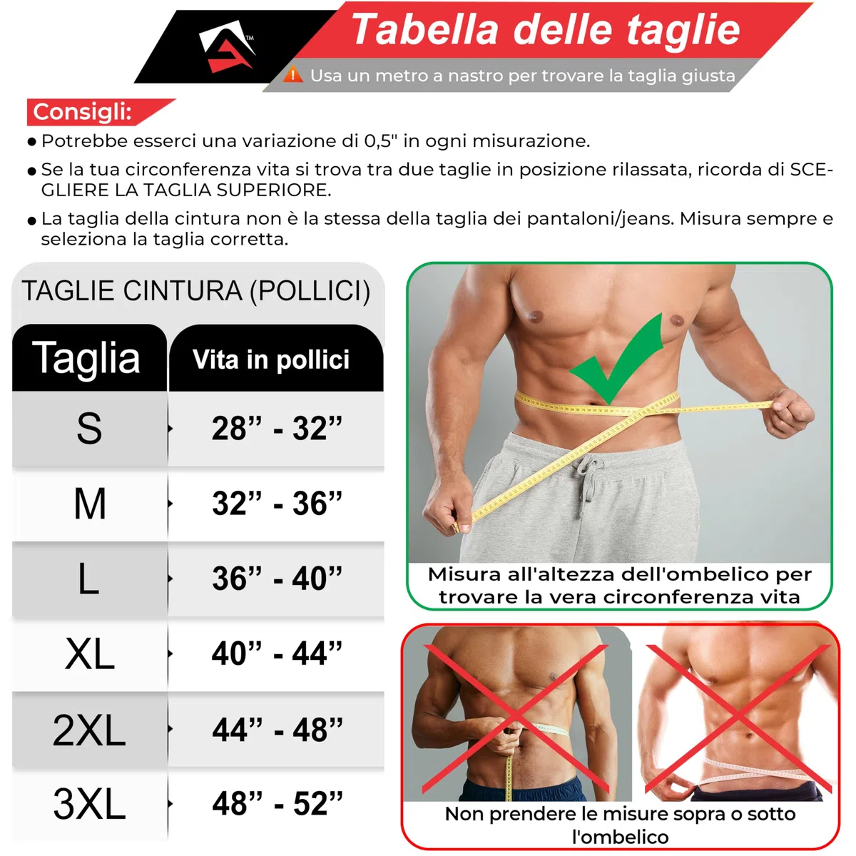 AQF Cintura Powerlifting Leva Fibbia - Larga 4" Spessa 10mm Approvato da IPL USPA - Cintura Palestra Uomo, Cintura Sollevamento Pesi, Cinta Palestra Bodybuilding per Squat, & Gym
