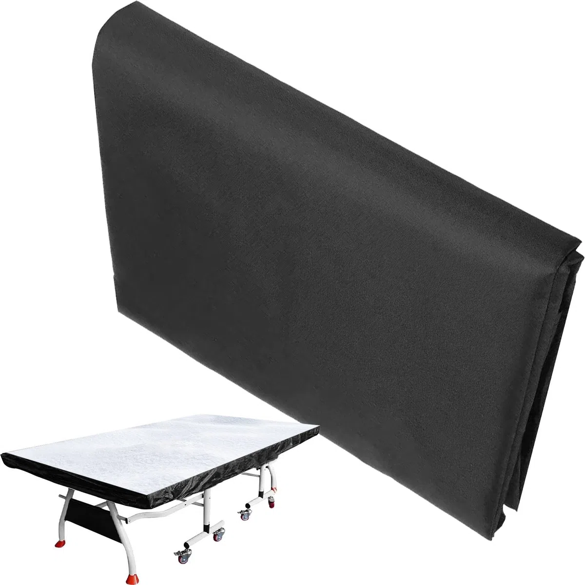 Copertura per tavolo da pong, in tessuto Oxford impermeabile, copertura | per tavoli da pong, per pioggia, sporco, 280 x 150 x 5 cm/350 g