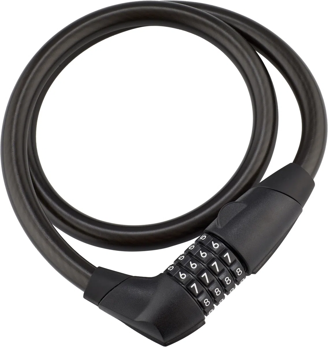 ABUS 516030-1640/85_Key_Combo Antirrobo de Cable de Acero con Llave y combinación