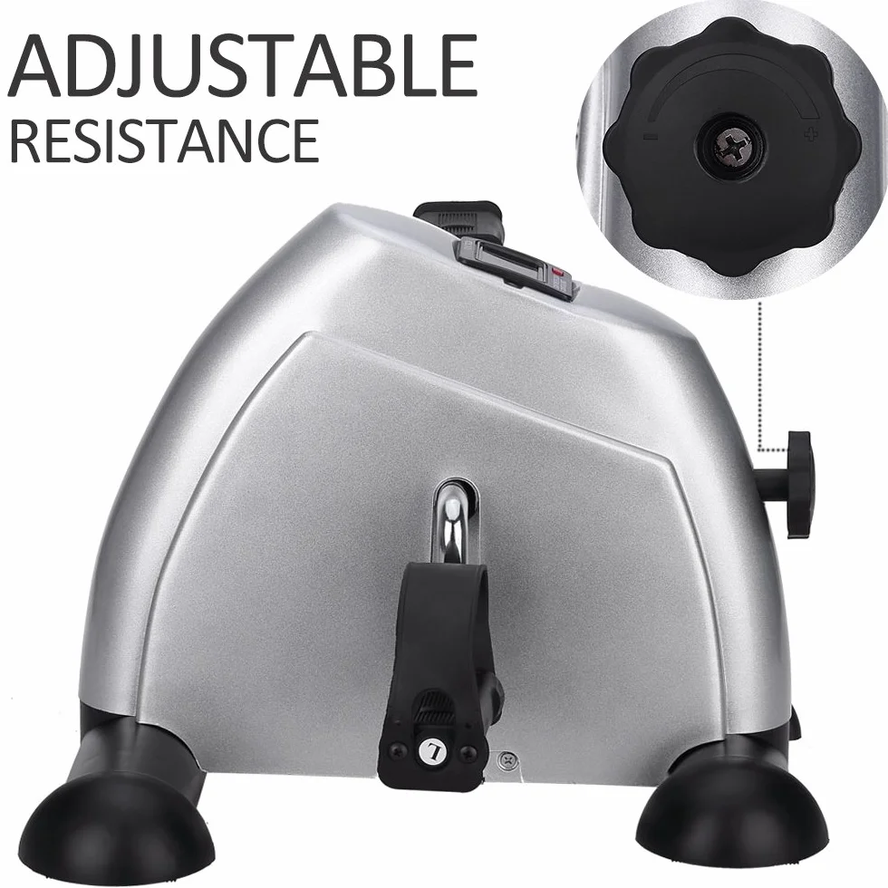 Mini Exercise Bike Portable Home Pedal Exerciser Gym Fitness Leg Arm
