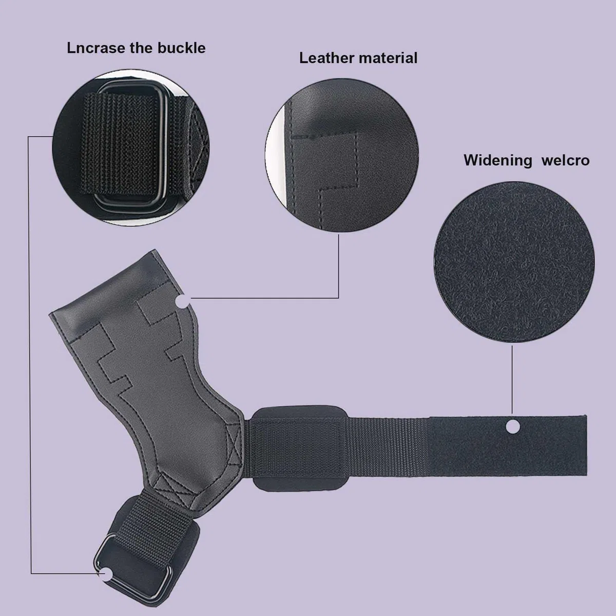 5 pz Ganci di Sollevamento - Guanti di Sollevamento con polsiera, Cinghie di Sollevamento con Power Grip per Peso Morto, Guanti di Sollevamento per Peso Massimo e ripetizioni