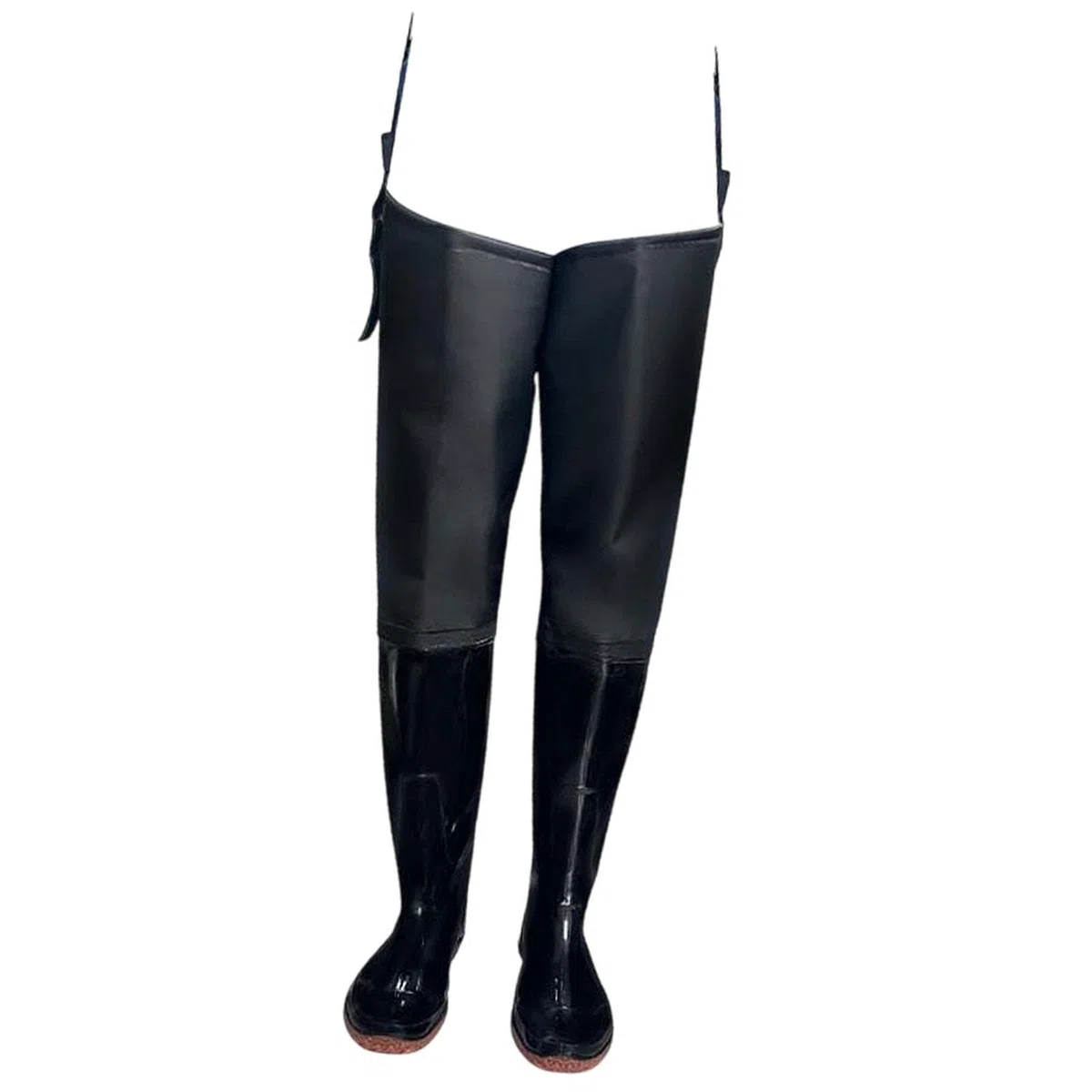 Waders Da Pesca con Stivali, Pantaloni Impermeabili, Suola Antiscivolo, Materiale in PVC Rinforzato, Adatti per La Pesca Fluviale E per Lavori Agricol, 42