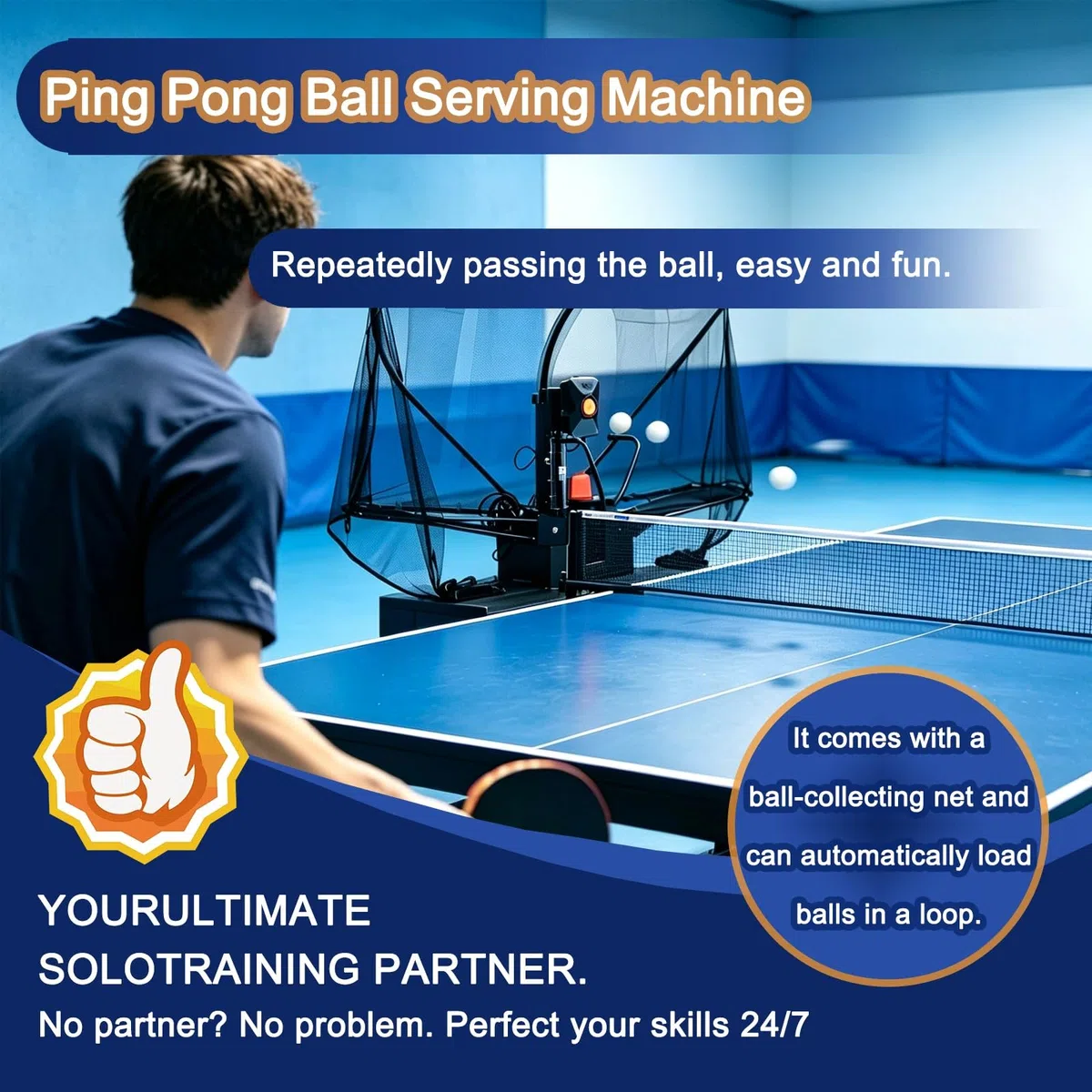 Dispositivo Sportivo per Allenamento Individuale E Tempo Libero | Questo Robot Offre Vari Effetti E Frequenza Regolabile Tramite Controllo Digitale Per Puro Divertimento Attivo