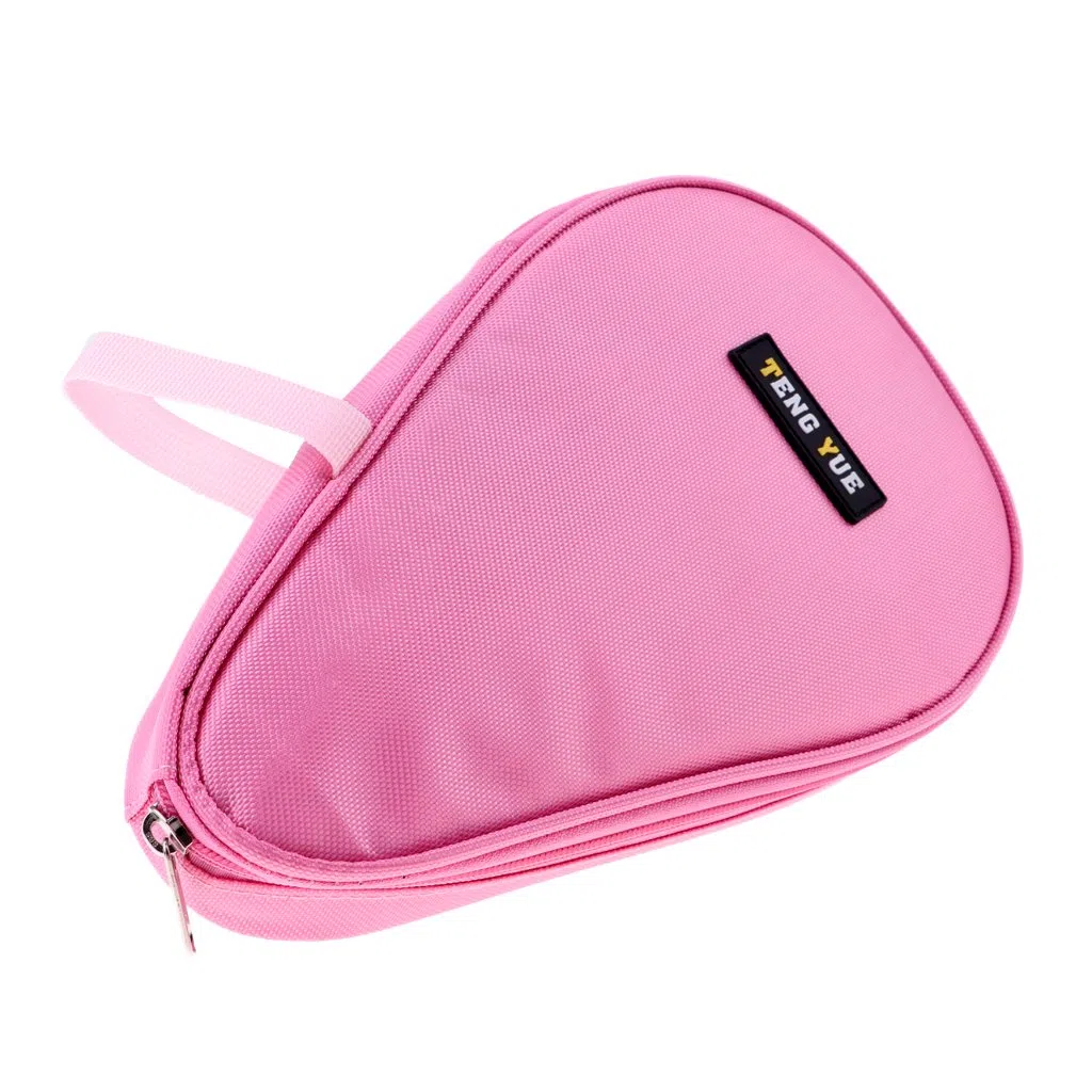 Custodia impermeabile for racchetta da tennis, custodia for mazza da paddle, pong, con cerniera/37(Color:Pink)