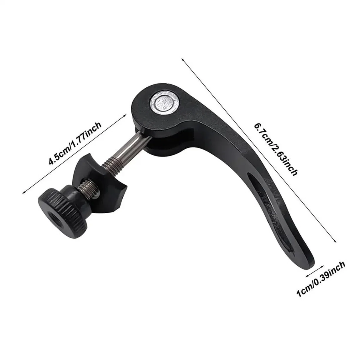 Vite a sgancio rapido per morsetto sedile 5 Pezzi Di Bulloni A Sgancio Rapido For Bici, Viti For Reggisella, Clip For, Morsetto For Tubo Bicicletta Pieghevole(M5x45mm)