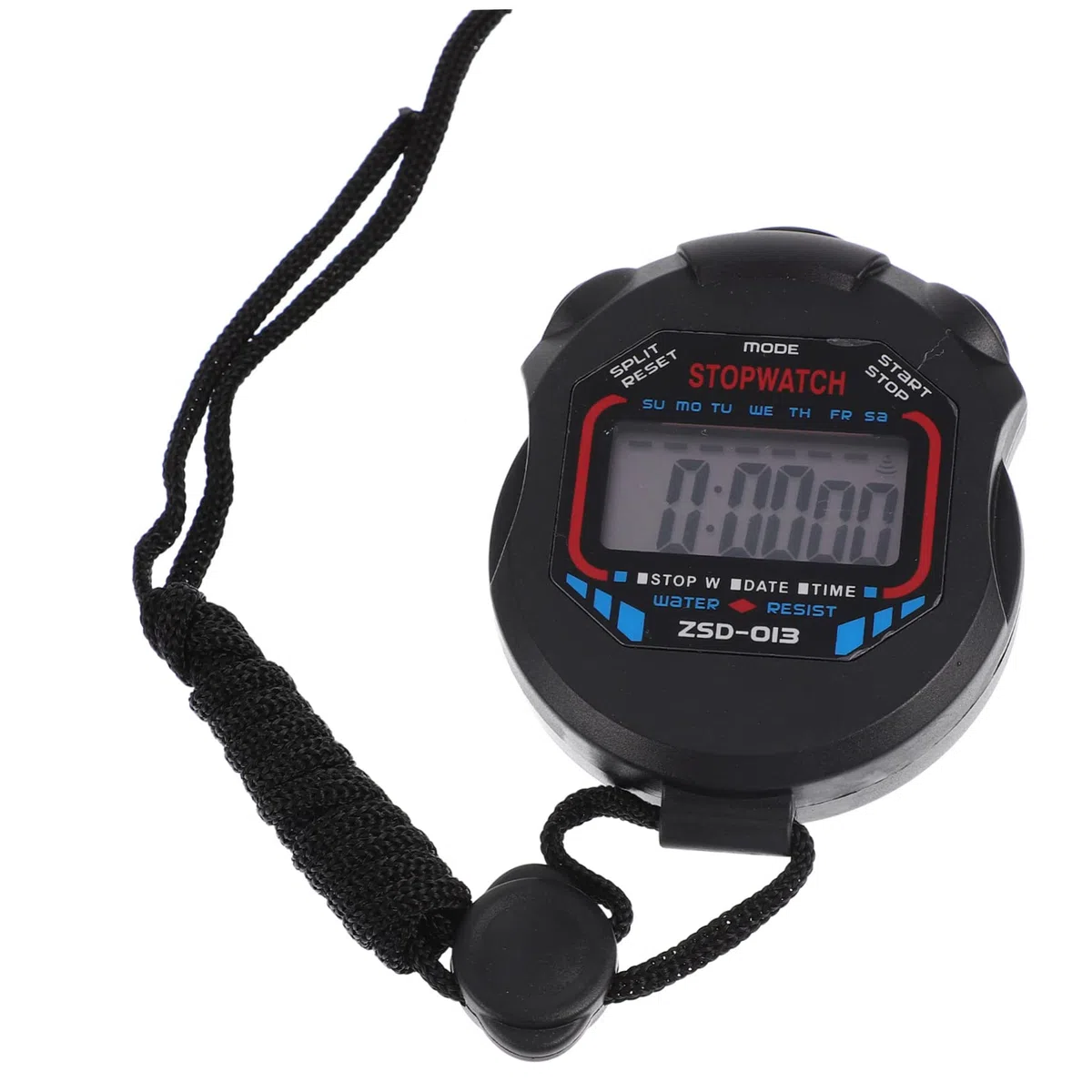 HANABASS 12 Cronometro Professionale Portatile per Sport con Allarme Display LCD per Fitness e Arbitri