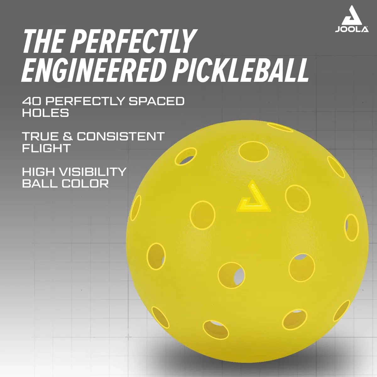 JOOLA Heleus Pickleballs – Palline da pickleball da competizione all'aperto – Palline da pickleball USAPA approvate per tornei – durevole Pickleball per giochi indoor e outdoor