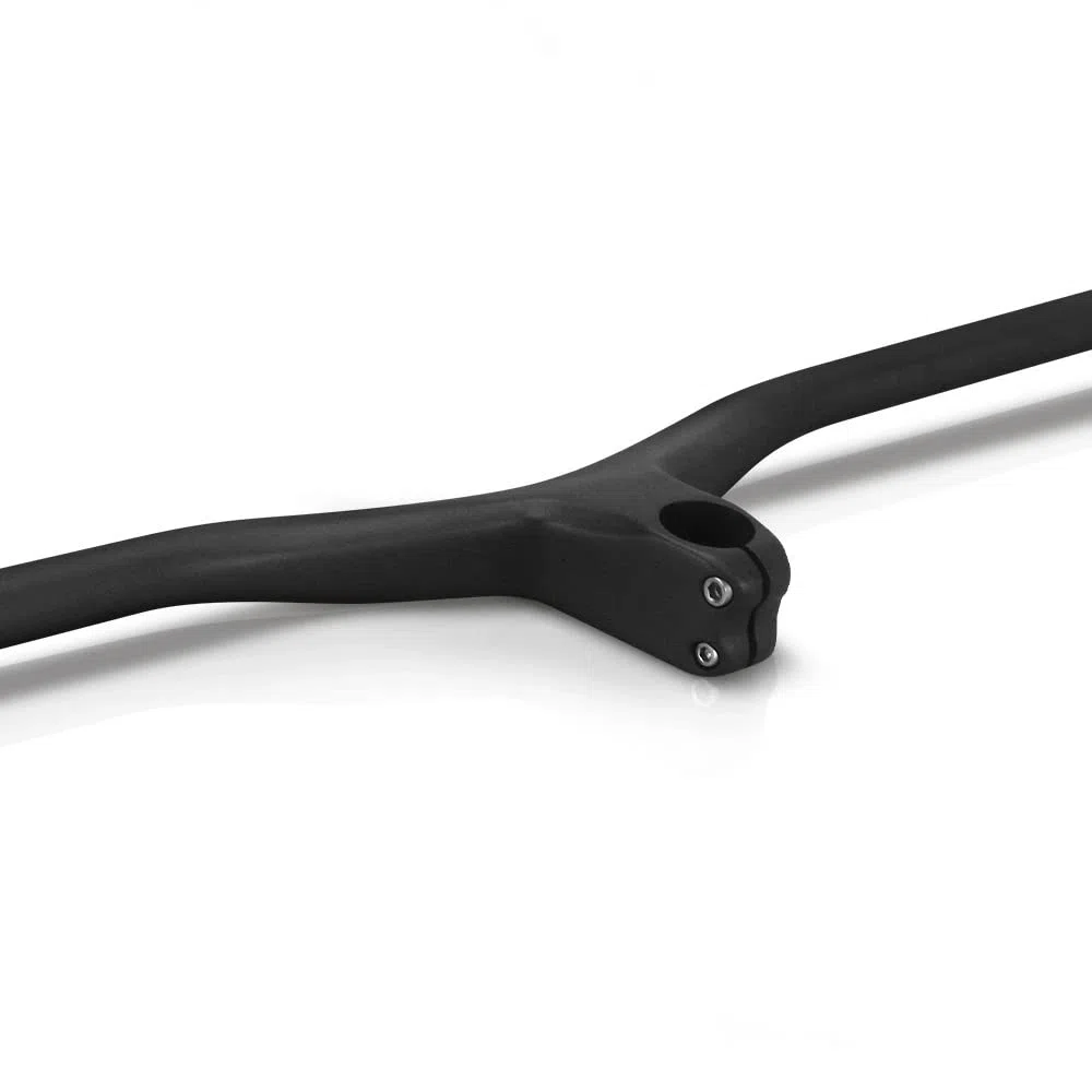 Manubrio Carbonio Bici Mtb 28.6 * 740mm 80mm | Riser manubrio UD in carbonio opaco