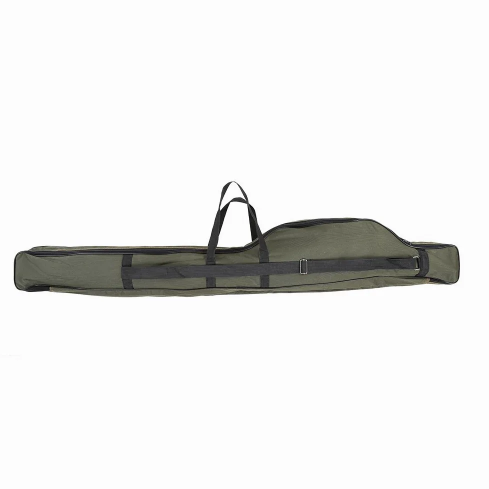 Lixada Sacchetto Canna da Pesca Pieghevole Portatile Rod Trasportatore Canvas Pesca Pole Scomparti Bag Case Attrezzi di Pesca Tackle