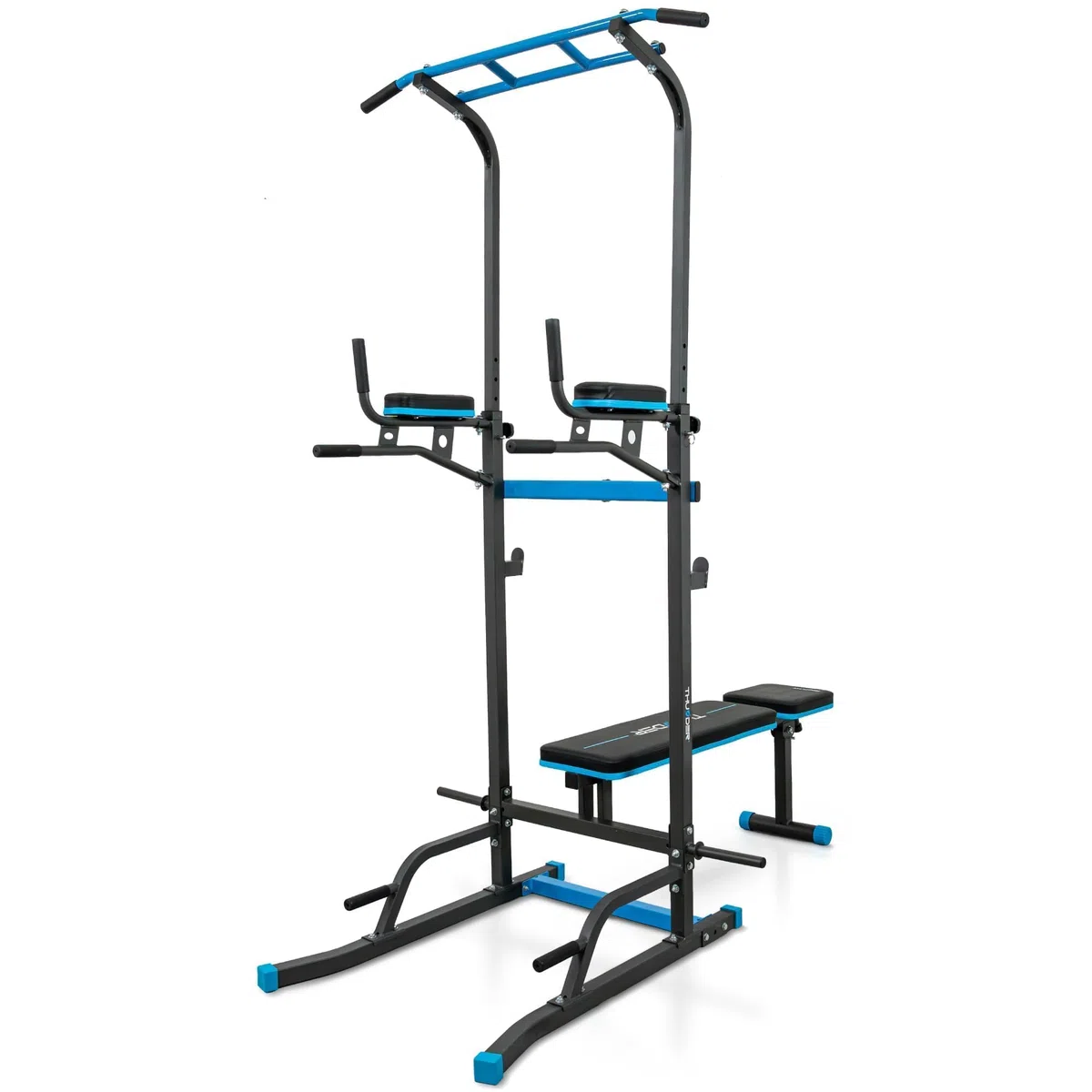 THUNDER Power Tower Dip Station - Stazione per trazioni, attrezzo per fitness a casa