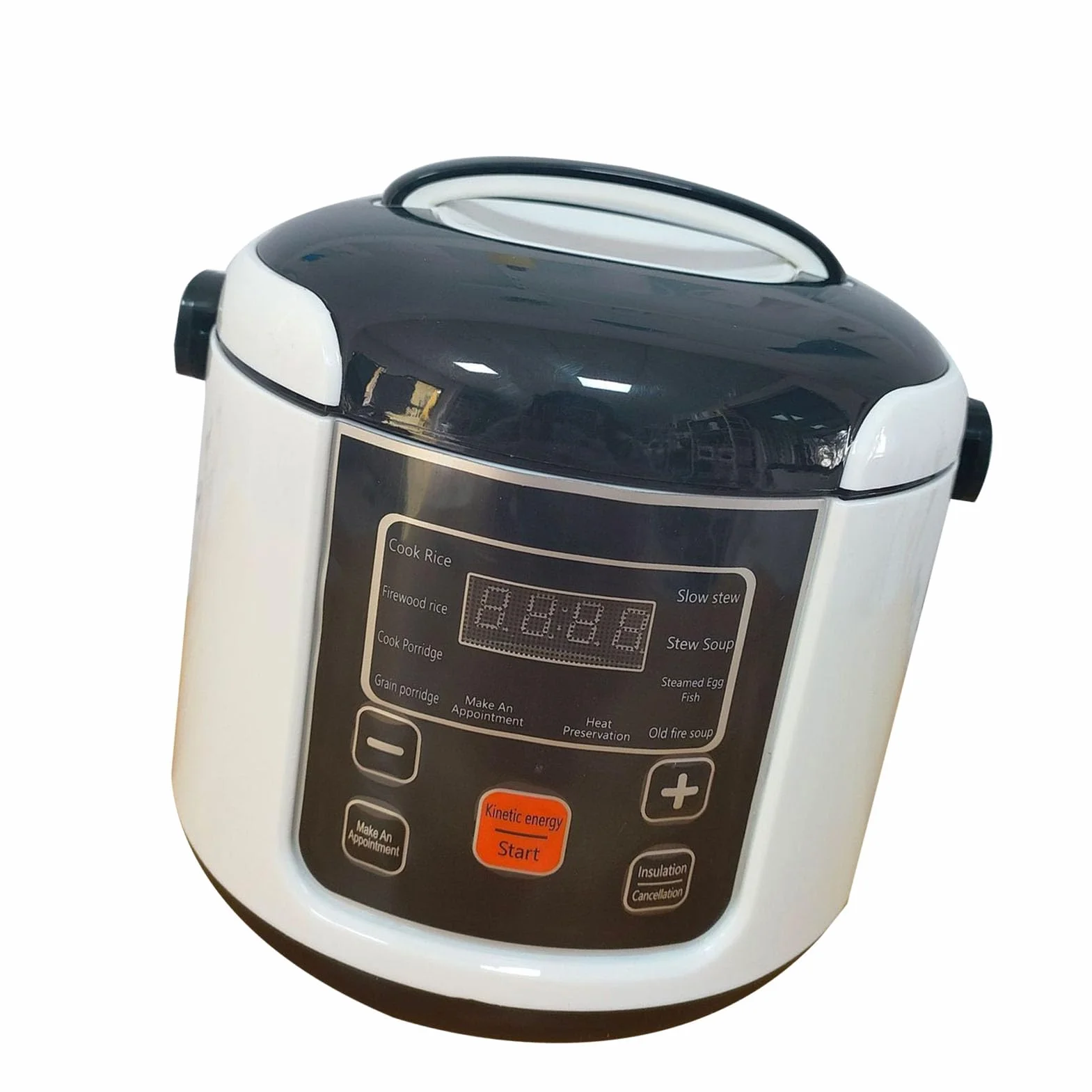 Capodina di Pentola di Riso Capacità di Viaggio Rice Cooker Comodo Trasporto di Riso con Pentola a Vapore a Vapore Cooker di Elettrico per Camion per Camion per Campeggio per di 2l Rice 2l