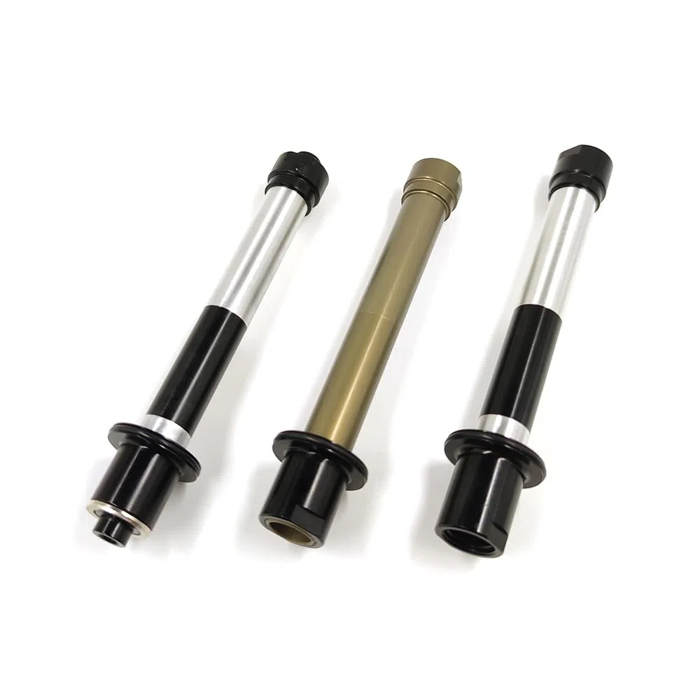 Sgancio Rapido MTB 1 pz. Mozzo Disco Center Lock Posteriore Perno di conversione QR 10mmx135 12x135 12x142 Ta Albero Passante con Tappo terminale Sgancio Rapido Bici(QRx135mm)