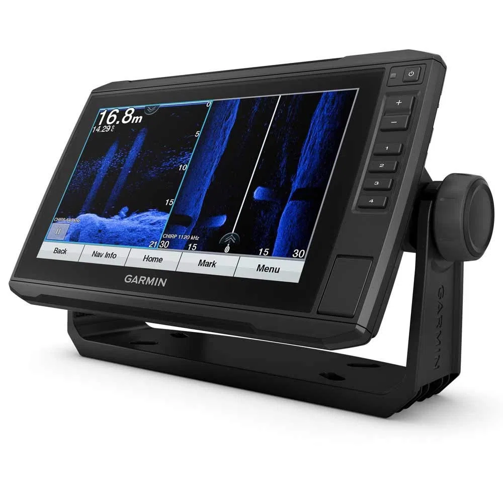 Garmin Echomap Uhd - Chartplotter LCD da 9", 1 kg, base precaricata in tutto il mondo, compatibile con Garmin Highwide CHIRP Tradizionale Sonar & GT54