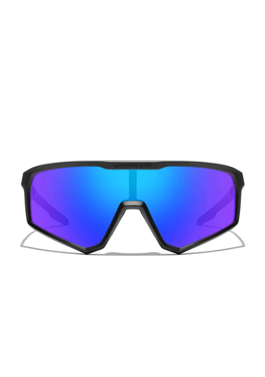 D.Franklin - Occhiali da sole unisex con lenti a protezione UV - Modello hurricane