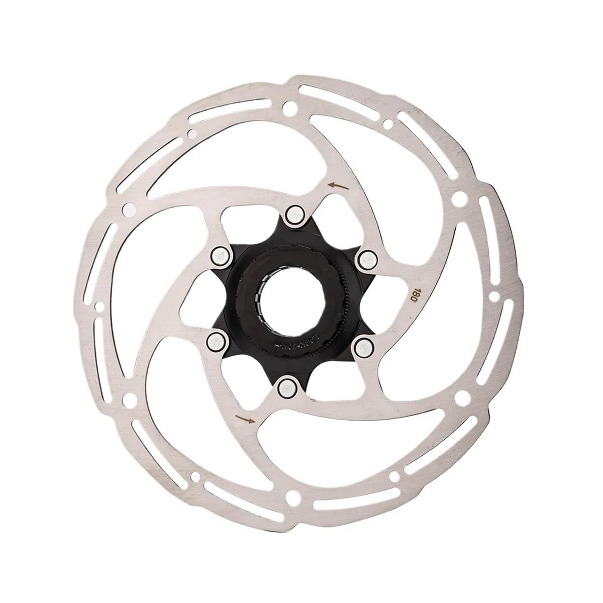 Rotori di bloccaggio del disco centrale freno della bicicletta in acciaio ad alta resistenza da 1,8 mm for bici