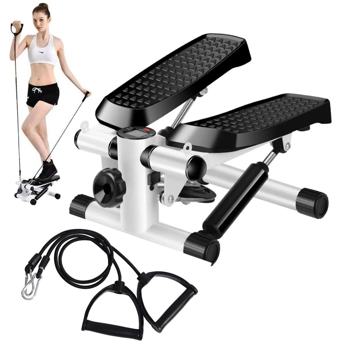FMMS504B Up Down Swing Stepper Home Trainer Stepper Portabile Salvaspazio Step Up Casa Palestra