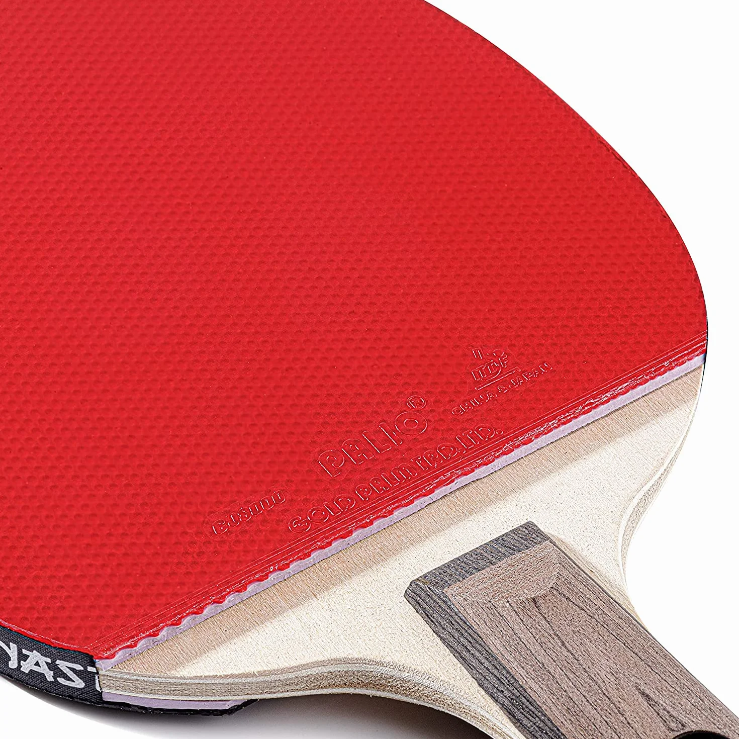 Dynasty Extra Penhold - Racchetta da ping pong con custodia, approvata ITTF in gomma, racchetta da ping pong in stile cinese