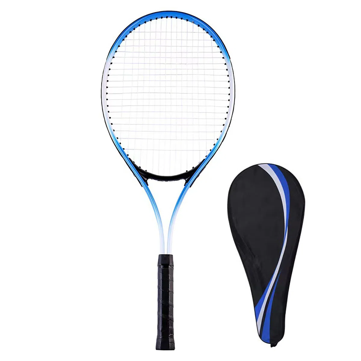 Racchetta da Tennis Per Principianti da 27 Pollici Per Adulti - Set di Racchette Singole Per Adulti Leggere Per Donne E Uomini con Borsa Per Il Trasporto