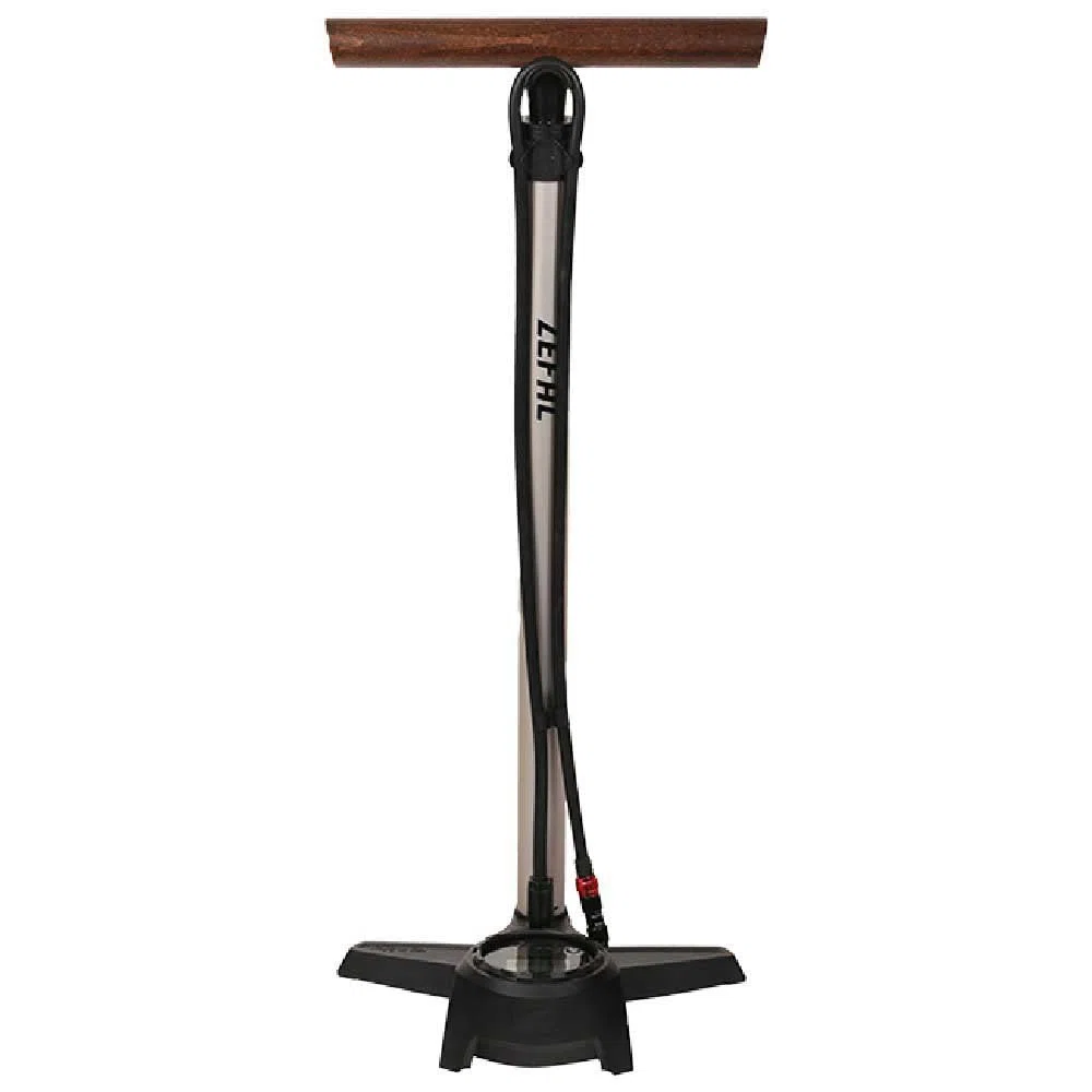 ZEFAL Pompa per Bicicletta con Manometro Profil Max FP65 Z-Turn - Pompa Bici da Pavimento - Vintage - 12 Bar