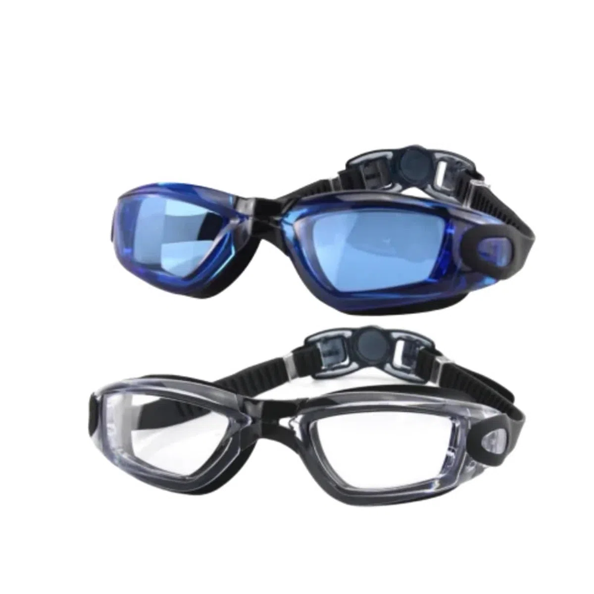Occhialini da nuoto Occhiali in silicone Per Sport | Occhiali da vista for sport acquatici con lenti trasparenti HD da donna e uomo
