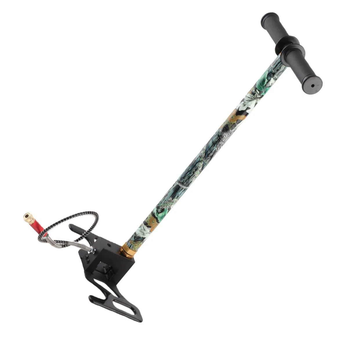 Pompa Manuale PCP, 30 Mpa 4500 Psi, Pompa Ad Aria a 3 Stadi Ad Alta Pressione con Pedali Pieghevoli e Rimovibili e Separatore Olio-acqua, per Pistole, Fucili, Carabine, Palloni