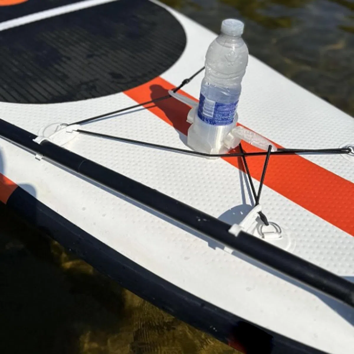 Generico 2 Pezzi Clip per Kayak per Paddle Board per Clip per Morsetto per Pinna espandibili per Paddle Board