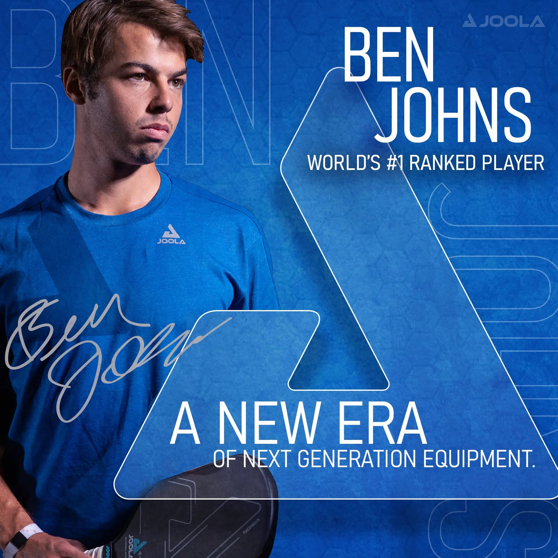 JOOLA Ben Johns Hyperion PRO Racchetta da Pickleball Edizione torneo - Opzioni di Tecnologia di Superficie Campione del Mondo - Cuore a Nido d'Ape in Polipropilene, 13,5 mm, 14 mm o 16 mm