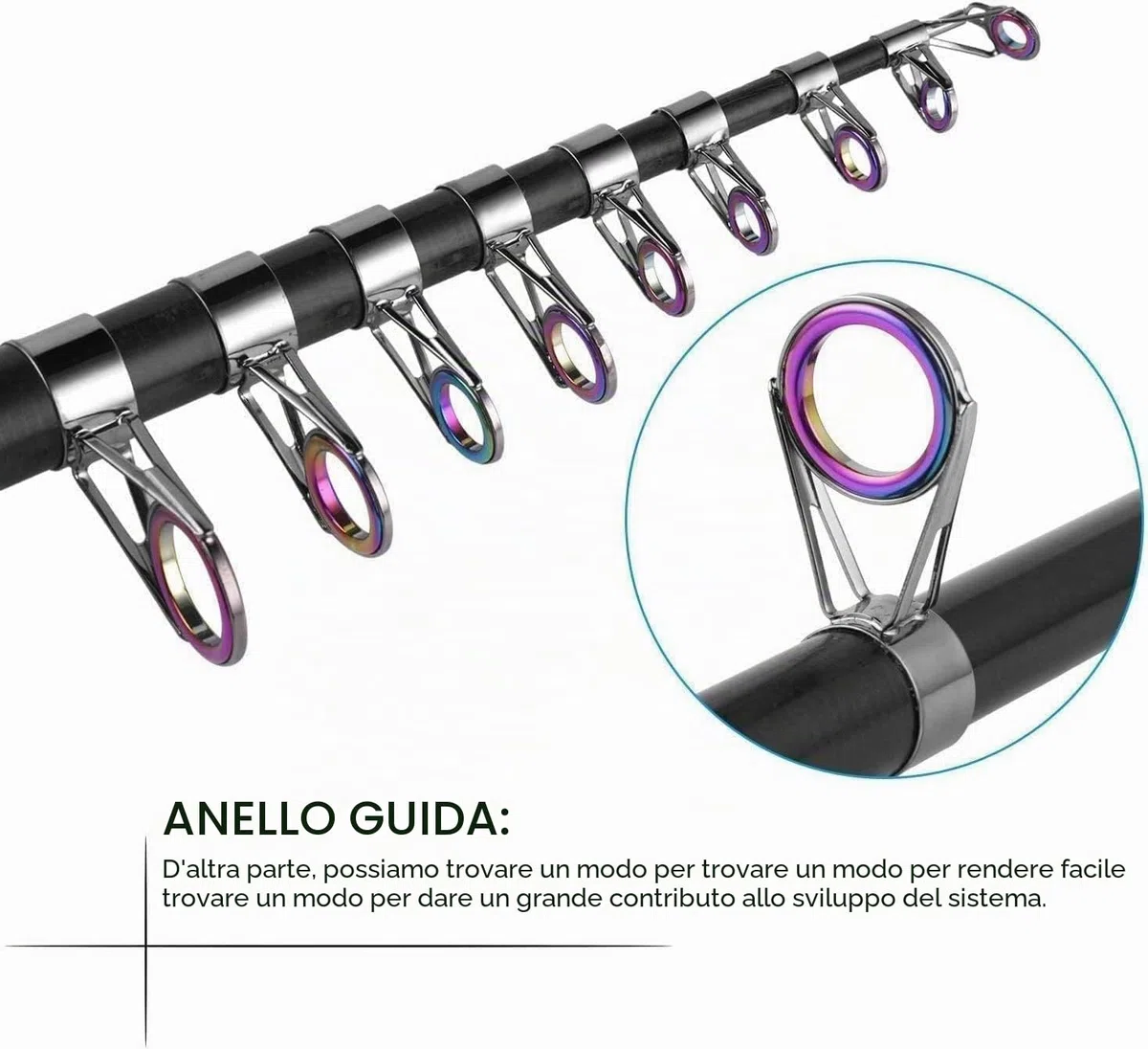 Set Combinato Canna Da Pesca Telescopica Mulinello Da Spinning 99% Carbonio Con Borsa Esche Per Mare Acqua Dolce Stagno Fiume (T1-Kit completi, ‎3.6M/141.7in/11.81ft)