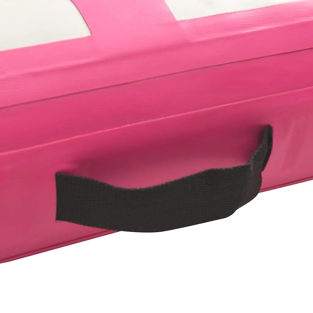 Tappetino Ginnastica Gonfiabile con Pompa 60x100x20 cm PVC Rosa, Articoli Sportivi,Esercizio e Fitness,Yoga e Pilates,Tappetini per Yoga e Pilates, 4.2kg-92655