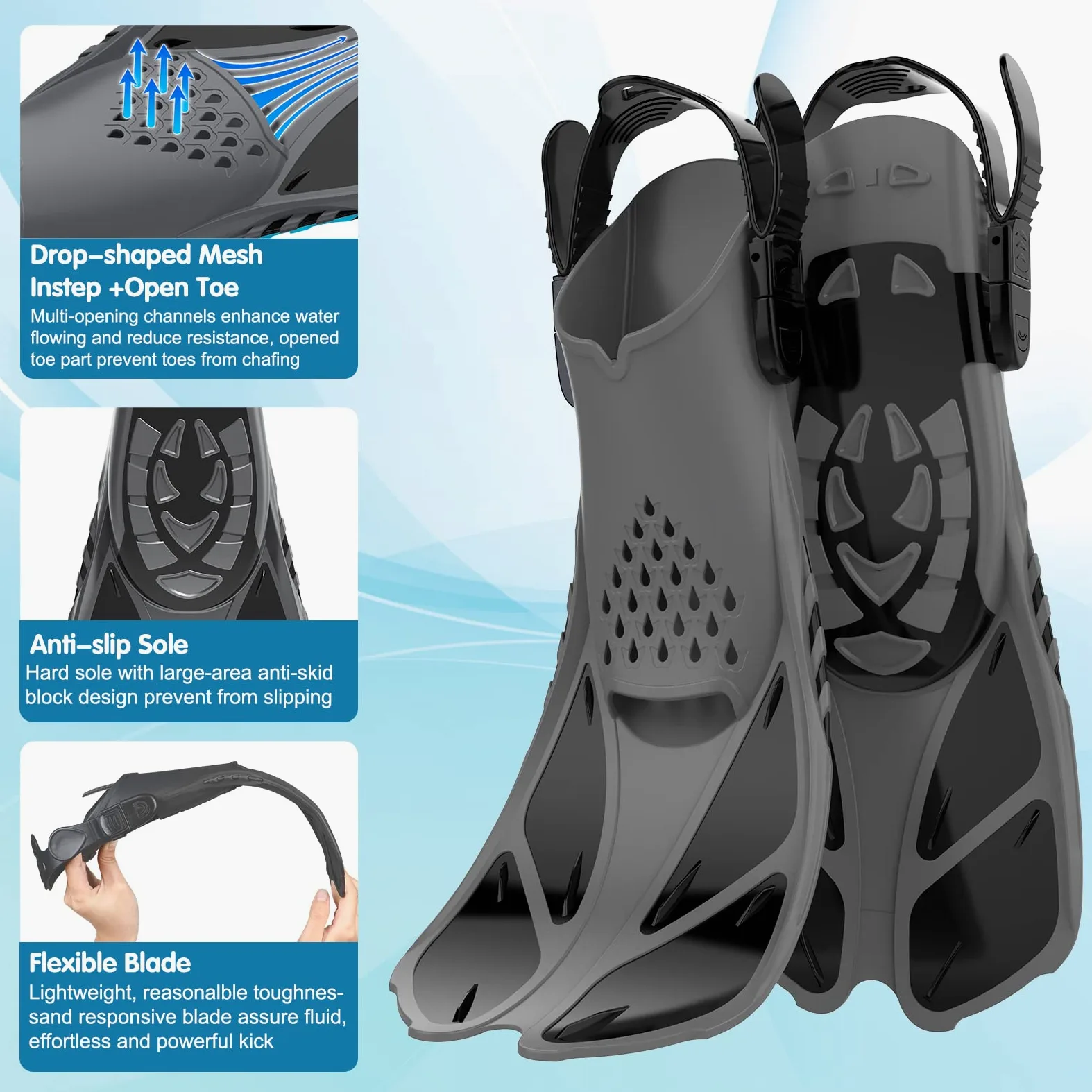 Seovediary Set da snorkeling per bambini