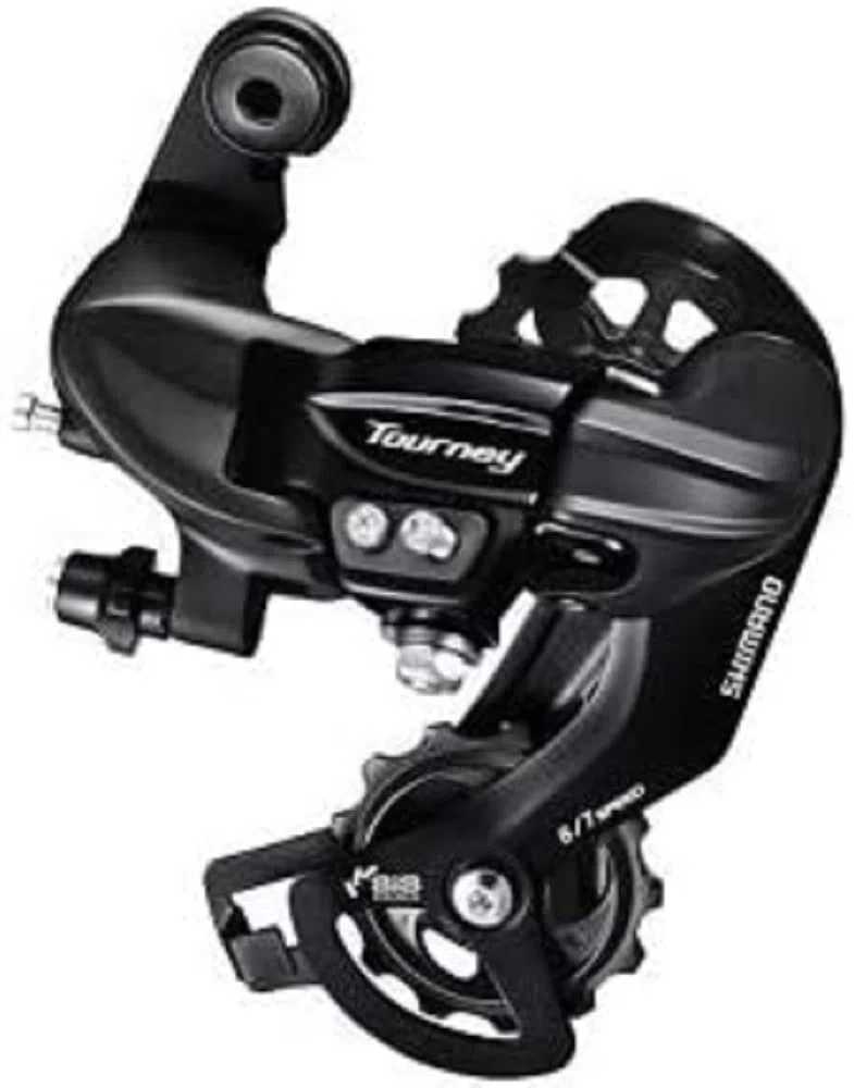 Shimano 5569 6 e 7 velocità Tourney Derailleur, nero