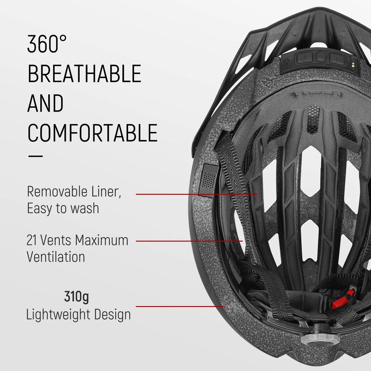 LIVALL Casco Bici da Corsa Bluetooth con Luce LED, Casco Bicicletta Smart con Telecomando, Allarme SOS e Microfono e Altoparlante Integrati, Uomo e Donna