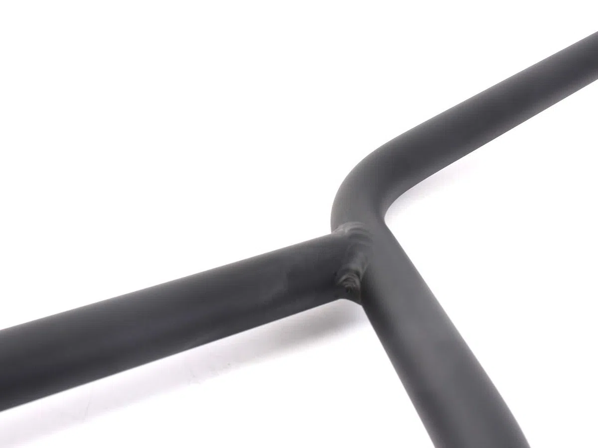 KHE Prism BMX 6061 T6 - Manubrio in alluminio, 7,8", 22,2 mm, morsetto nero
