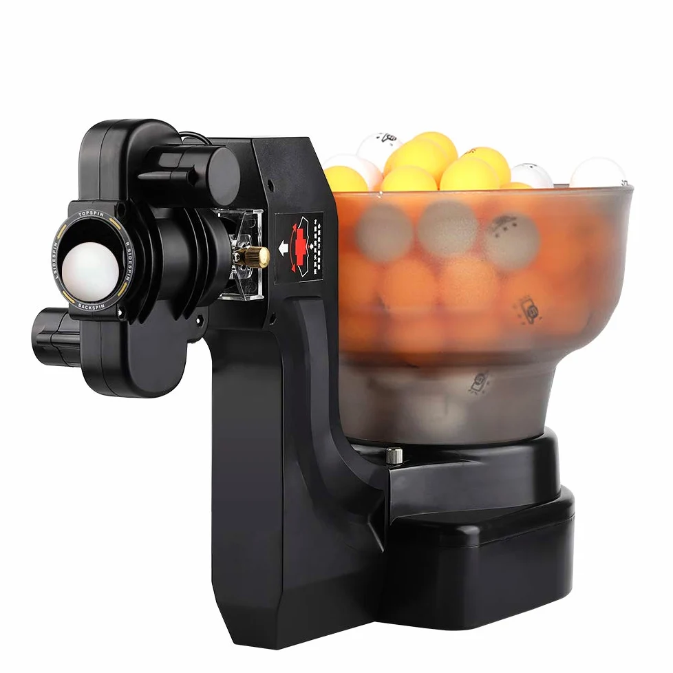 Ping Pong Training Robot Macchina Automatica per Ping-Pong con 36 Diverse Palline per l'allenamento, Servizio Singolo Opzionale