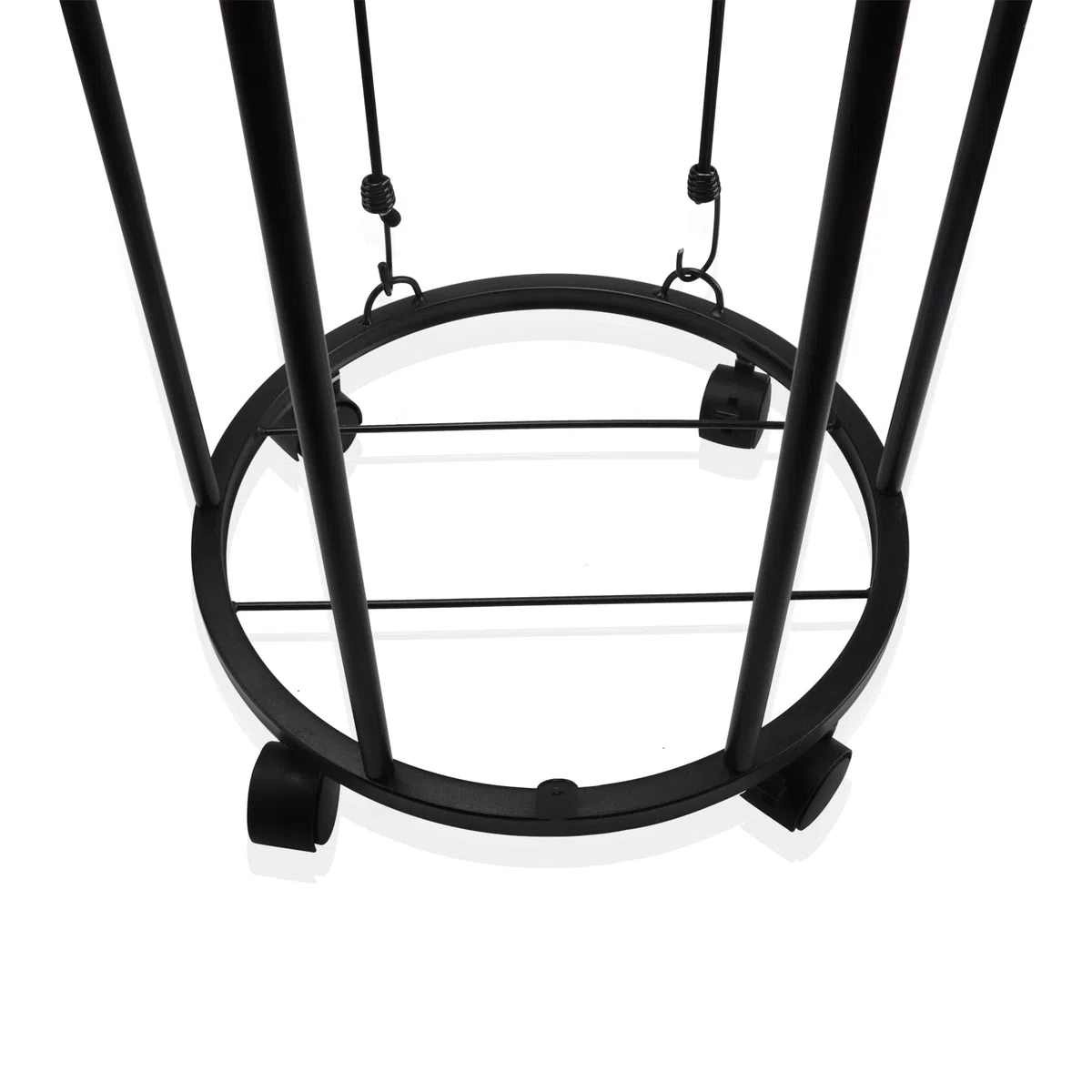 Organizzatore di palline, 101,6 x 33,5 cm, carrucole mobili sul fondo,porta palloni da calcio, per sale interne e palestre