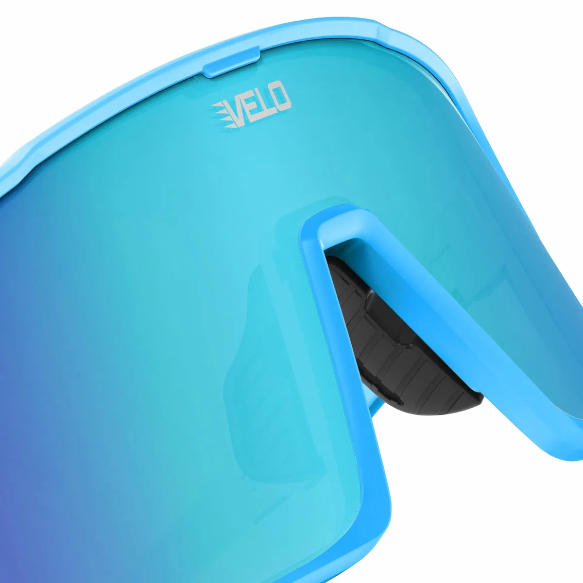 VELO by The Bullpen Training Occhiali da sole sportivi per giovani, TR90, UV400, per baseball, ciclismo e outdoor, Changeup